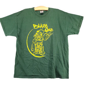 Jerzees Men's Blaze One T-Shirt Green XL Short Sleeve Crew Neck Cameroonian